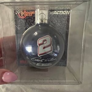 Rusty Wallace vintage ornament